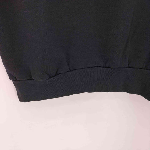 フルーツオブザルーム FRUIT OF THE LOOM 00S ラグランスウェット ブラック メンズ import:XL