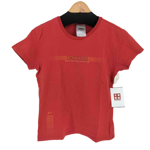 ナイキ NIKE 00s フロントグラフィックTシャツ ピチT SECONDS AND COUNTING メンズ import:M