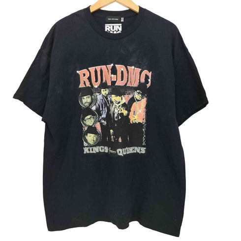グッドロックスピード GOOD ROCK SPEED RUN DMC プリント ショートスリーブクルーネックTシャツ メンズ