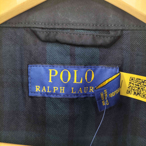 ポロラルフローレン POLO RALPH LAUREN 裏地ブラックウォッチハリントンジャケット メンズ import:L