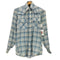 リーバイス Levis 70s REGULAR FIT ラメ チェック ウエスタンシャツ メンズ JPN:S