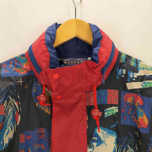 jeantex 総柄ナイロンジャケット メンズ JPN:M