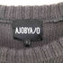 アジョバイアジョ AJOBYAJO Total Logo High-Twist Yarn Sweater レディース JPN:L