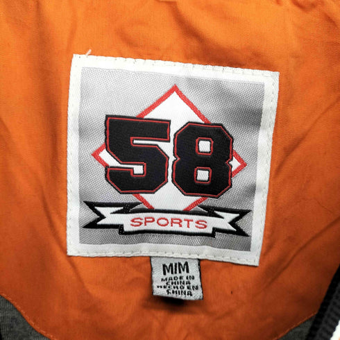 58 SPORTS フロント刺繍Vネックピステ メンズ JPN:M