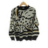 FORTUNE KNITS INC USA製 ラメ加工クルーネックニット レディース