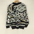FORTUNE KNITS INC USA製 ラメ加工クルーネックニット レディース