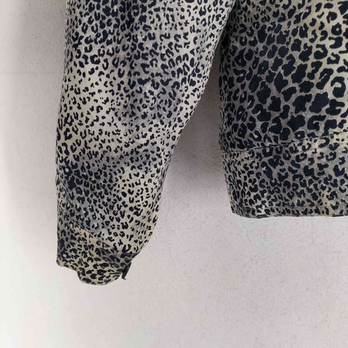 ワシントン worthington レオパード柄開襟シャツジャケット レディース JPN:L