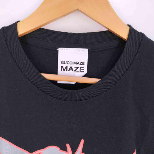 GUCCIMAZE プリント クルーネックTシャツ メンズ