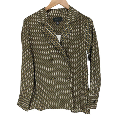バナナリパブリック BANANA REPUBLIC シルキーカラーブラウス レディース JPN:XS
