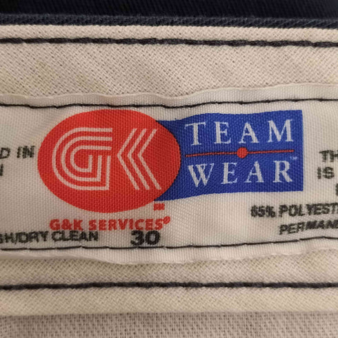 G&K Service TEAM WEAR IDEALジッパー ワークパンツ メンズ 30