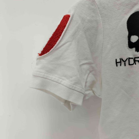 ハイドロゲン HYDROGEN 刺繍ロゴ ポロシャツ レディース M