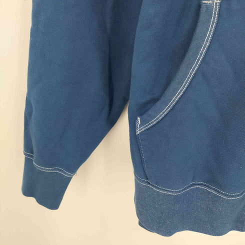 ユニクロ UNIQLO 後染め加工 スウェットフルジップパーカ メンズ JPN:L