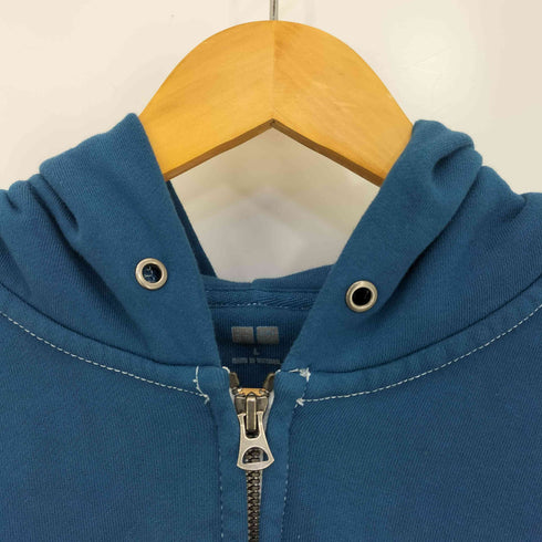 ユニクロ UNIQLO 後染め加工 スウェットフルジップパーカ メンズ JPN:L