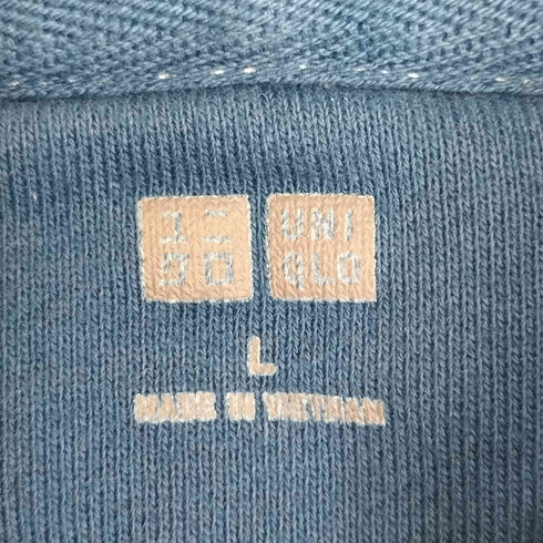 ユニクロ UNIQLO 後染め加工 スウェットフルジップパーカ メンズ JPN:L