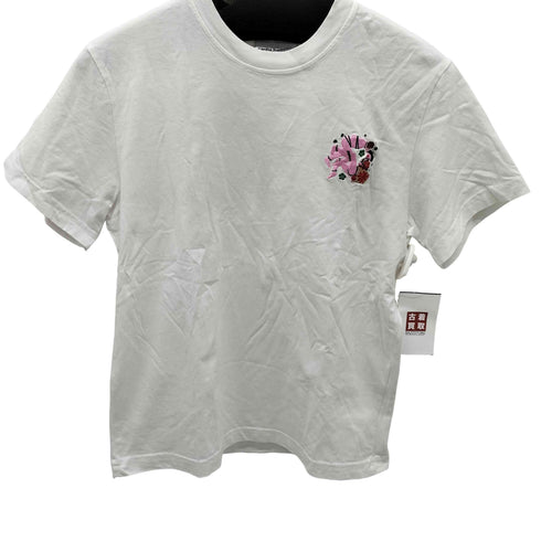 カルネボレンテ Carne Bollente フロントロゴ刺繍 クロップド丈S/S TEE メンズ JPN:S
