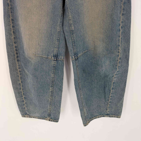 ジーユー GU 24AW バレルレッグジーンズ レディース JPN:M