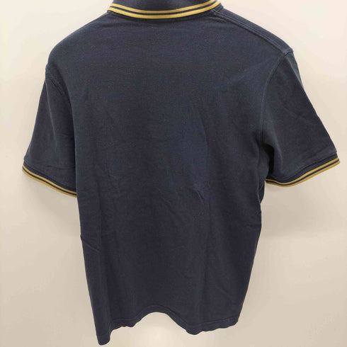 フレッドペリー FRED PERRY 英国製 M12 刺繍 半袖ポロシャツ メンズ 40