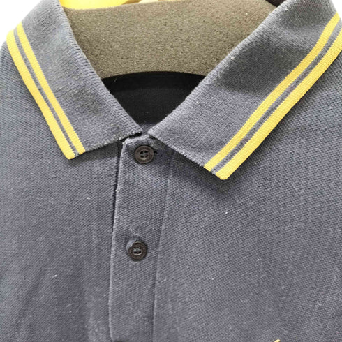 フレッドペリー FRED PERRY 英国製 M12 刺繍 半袖ポロシャツ メンズ 40