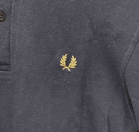 フレッドペリー FRED PERRY 英国製 M12 刺繍 半袖ポロシャツ メンズ 40