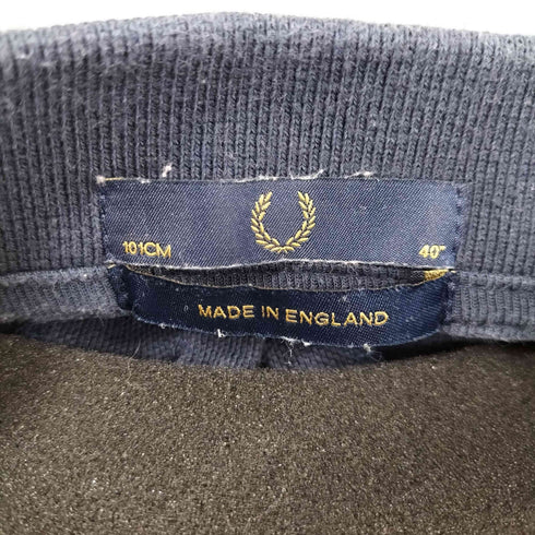 フレッドペリー FRED PERRY 英国製 M12 刺繍 半袖ポロシャツ メンズ 40