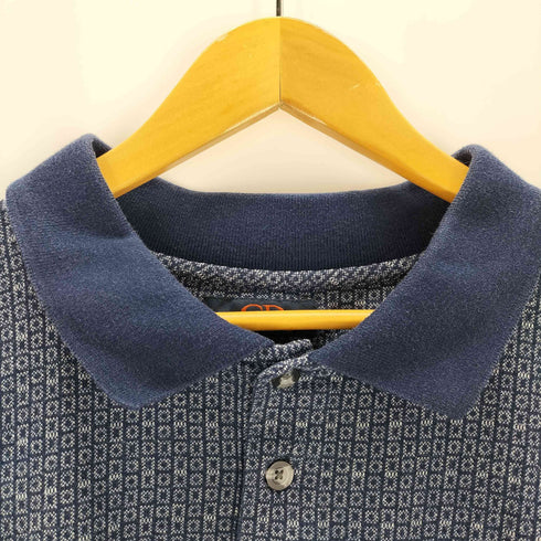 CANYONRIDGE 総柄ロングスリーブポロシャツ メンズ 3XL