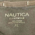ノーティカ NAUTICA 千鳥格子柄ヘンリーネック ワンポイント刺繍ロングスリーブTシャツ メンズ import:XL