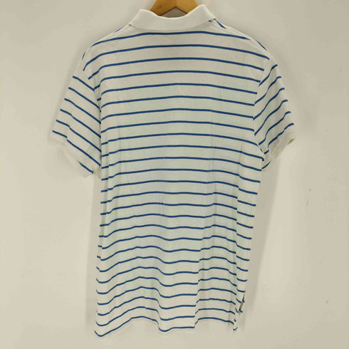 ポロバイラルフローレン Polo by RALPH LAUREN ポニー刺繍 CUSTOM FIT コットンポロシャツ メンズ import:L