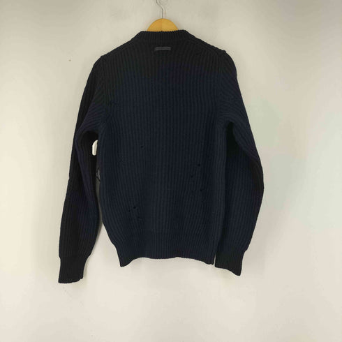 ディーゼルブラックゴールド DIESEL BLACK GOLD ダメージウールニット メンズ JPN:L