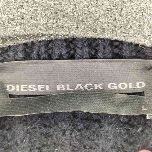 ディーゼルブラックゴールド DIESEL BLACK GOLD ダメージウールニット メンズ JPN:L