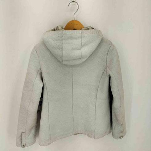 ノースビーチ NORTH BEACH LAMB FUR フーデッドムートンジャケット レディース JPN:M