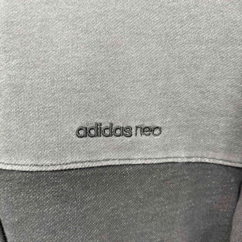 アディダス adidas NEO ロゴ刺繍 ジップアップパーカー レディース JPN:M