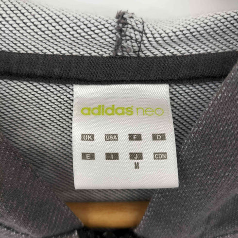アディダス adidas NEO ロゴ刺繍 ジップアップパーカー レディース JPN:M