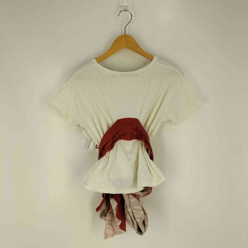 ミュラーオブヨシオクボ muller of yoshiokubo Wrap T-shirts W Dry Tweed ラップ Tシャツ ドライツイード レディース 36