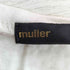 ミュラーオブヨシオクボ muller of yoshiokubo Wrap T-shirts W Dry Tweed ラップ Tシャツ ドライツイード レディース 36
