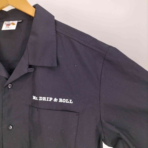 Mr DRIP&ROLL Jumble Character Long Shirt HIFUMIYA 一二三屋 ワーク シャツ メンズ JPN:XXL