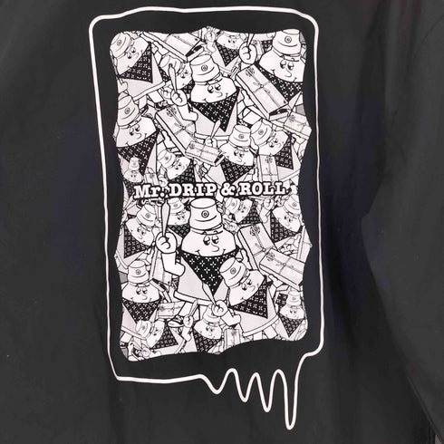 Mr DRIP&ROLL Jumble Character Long Shirt HIFUMIYA 一二三屋 ワーク シャツ メンズ JPN:XXL
