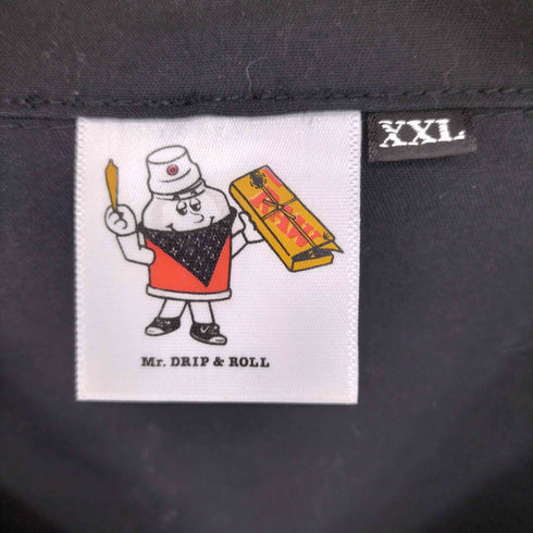 Mr DRIP&ROLL Jumble Character Long Shirt HIFUMIYA 一二三屋 ワーク シャツ メンズ JPN:XXL