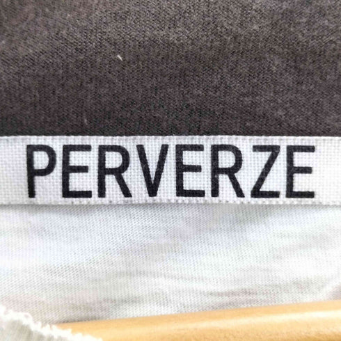 パーバーズ PERVERZE Under Color Long Tee アンダーカラー ロングスリーブTシャツ レディース