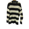 N NUMBER ALPACA BORDER KNIT BIG PULLOVER メンズ JPN:4