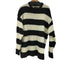 N NUMBER ALPACA BORDER KNIT BIG PULLOVER メンズ JPN:4