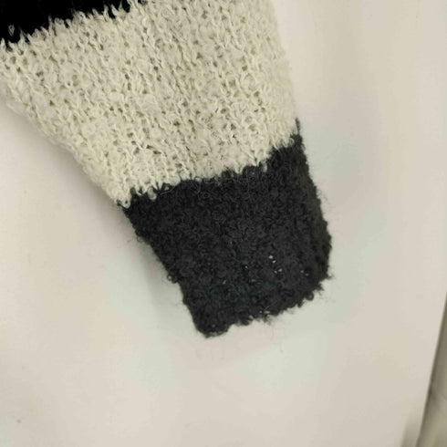 N NUMBER ALPACA BORDER KNIT BIG PULLOVER メンズ JPN:4