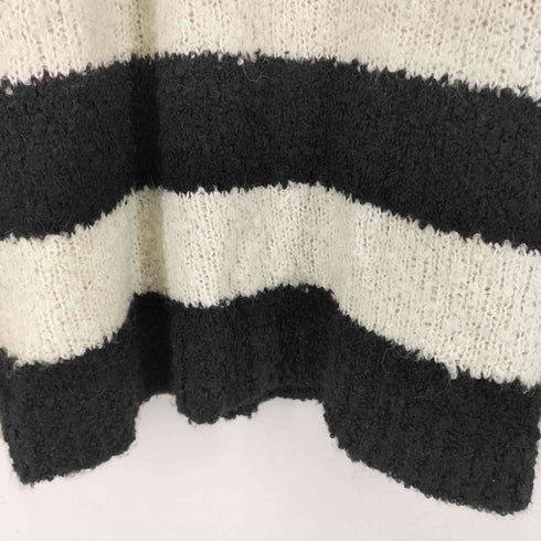 N NUMBER ALPACA BORDER KNIT BIG PULLOVER メンズ JPN:4