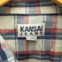 カンサイジーンズ KANSAI JEANS チェック柄コットンL/S シャツ メンズ L