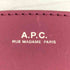 アーペーセー A.P.C. ラウンドジップ ハーフムーン ロングウォレット レディース