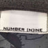 N NUMBER グラフィッククロスビッグシルエットロングシャツ メンズ JPN:3