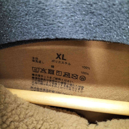ムジルシリョウヒン 無印良品 ボアフリースハーフジッププルオーバー レディース JPN:XL