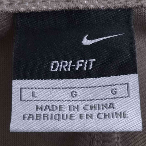 ナイキ NIKE DRI-FIT ロゴ刺繍 サイドライン トラックパンツ メンズ L
