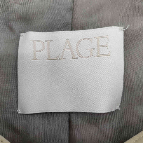 プラージュ PLAGE 24SS SOUTIEN COLLAR コート レディース JPN:38