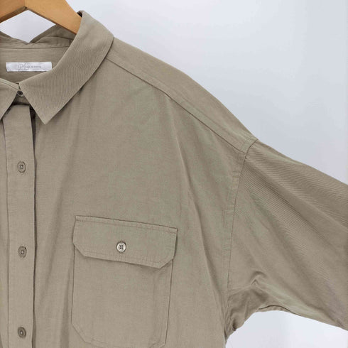 プラージュ PLAGE 21SS Nidom bio washer シャツ レディース FREE