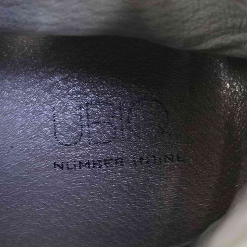 N NUMBER ×UBIQ スエード レースアップ スニーカー メンズ JPN:28